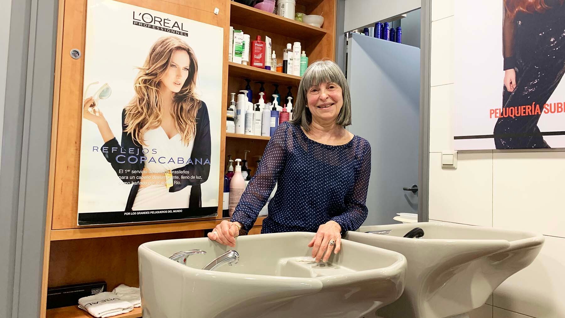 Interior de la peluquería Subirats en Pamplona. Navarra.com