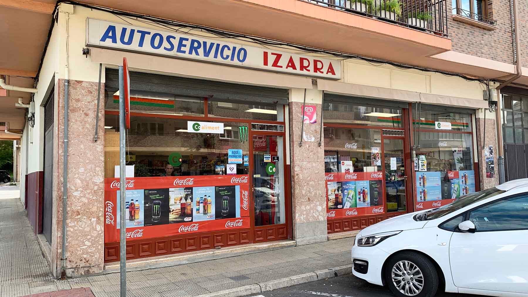 Fachada del autoservio Izarra en Estella. Navarra.com