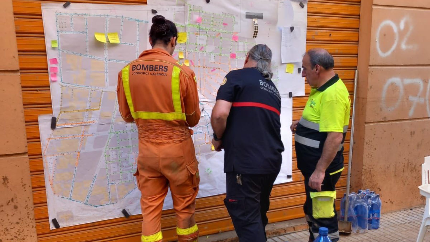 Desciegues Navarra ayudando en la DANA. CEDIDA