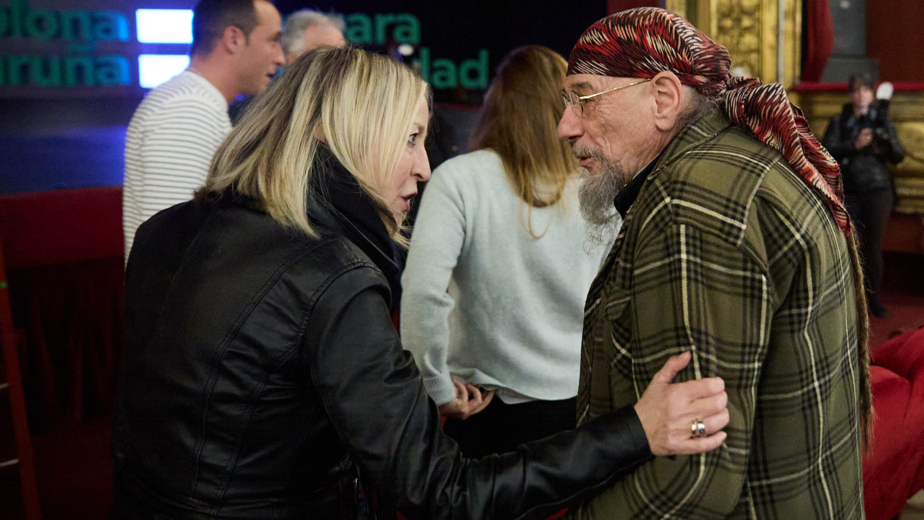 Acto de presentación de la marca-ciudad  'Pamplona = bagara. Iruña = de verdad’ con la presencia del alcalde, Joseba Asiron, en el Teatro Gayarre de Pamplona. IÑIGO ALZUGARAY