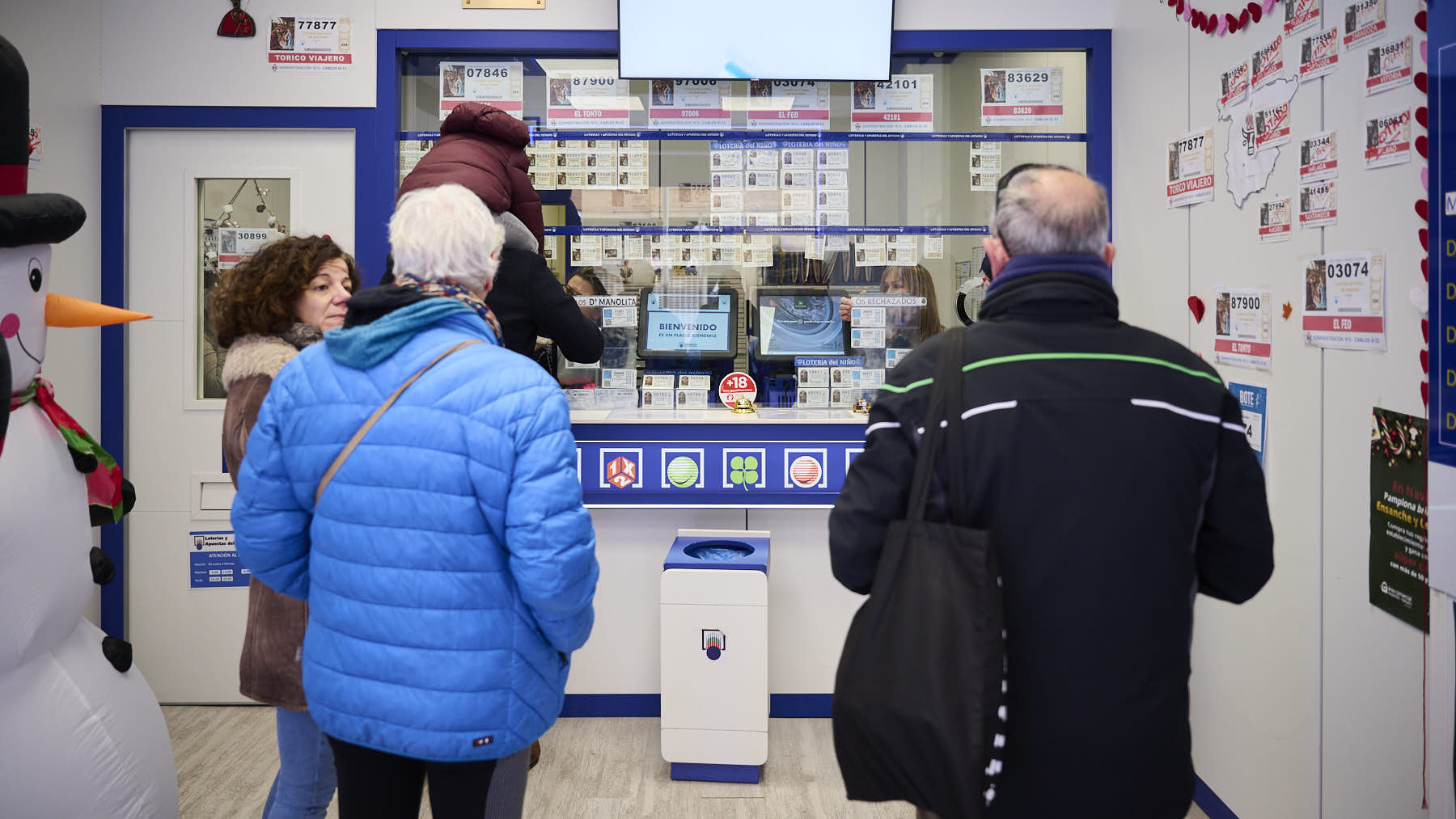 La Lotería Nacional sonríe a Ansoáin y deja un premio de miles de euros para un único décimo