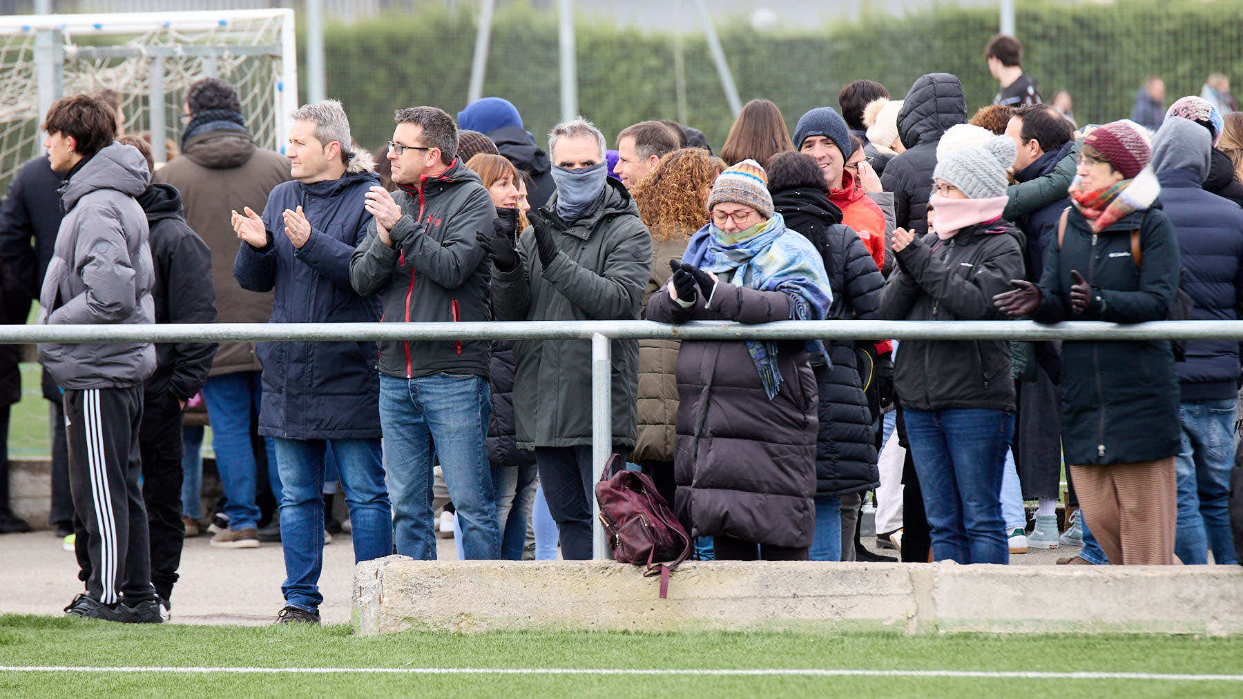 Cuartos de final del XLII Torneo Interescolar de Osasuna disputado en las instalaciones de Tajonar. IÑIGO ALZUGARAY