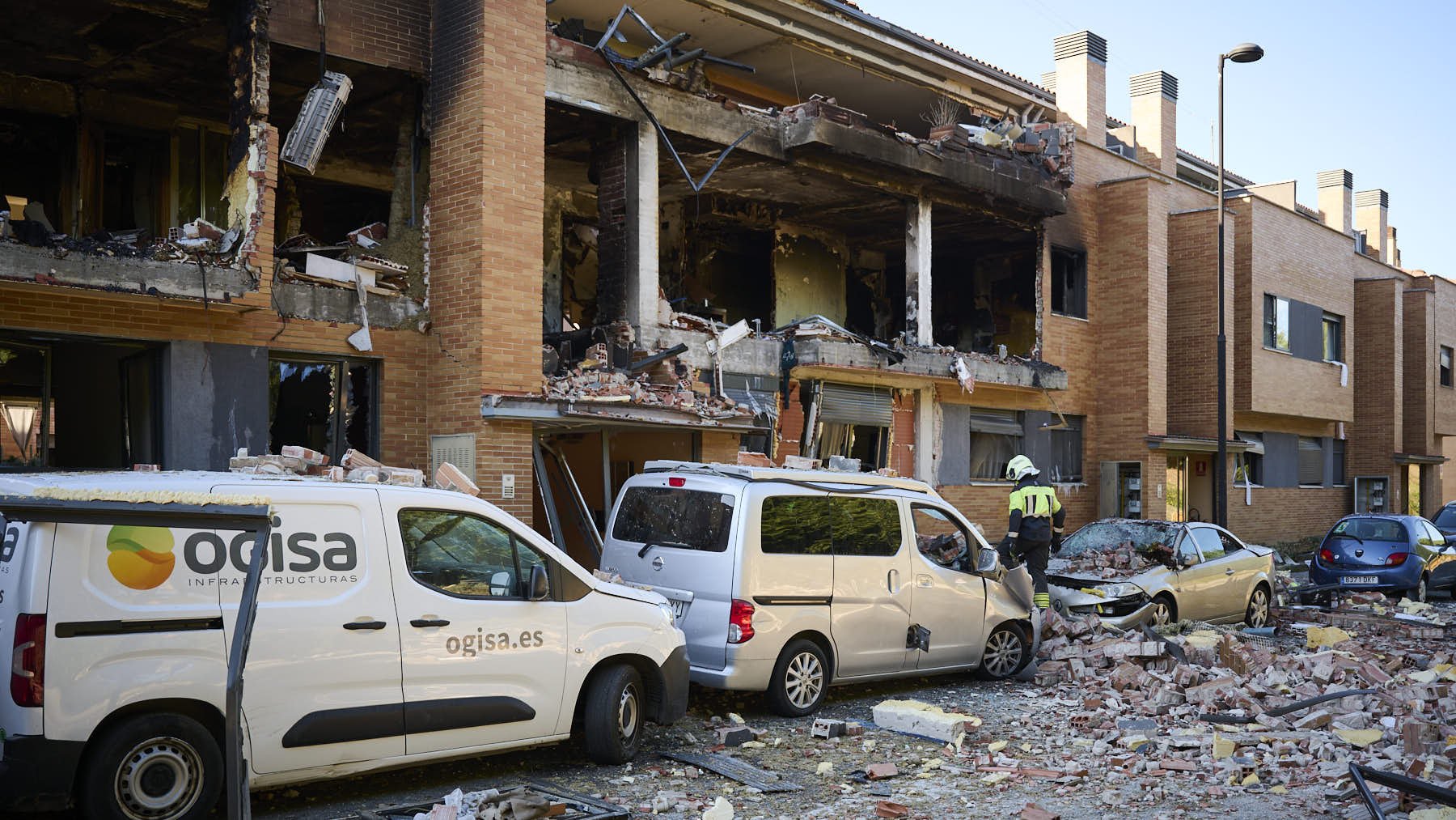 Explosión de Noáin: el Gobierno de Chivite se defiende ante las acusaciones de dejadez con las víctimas