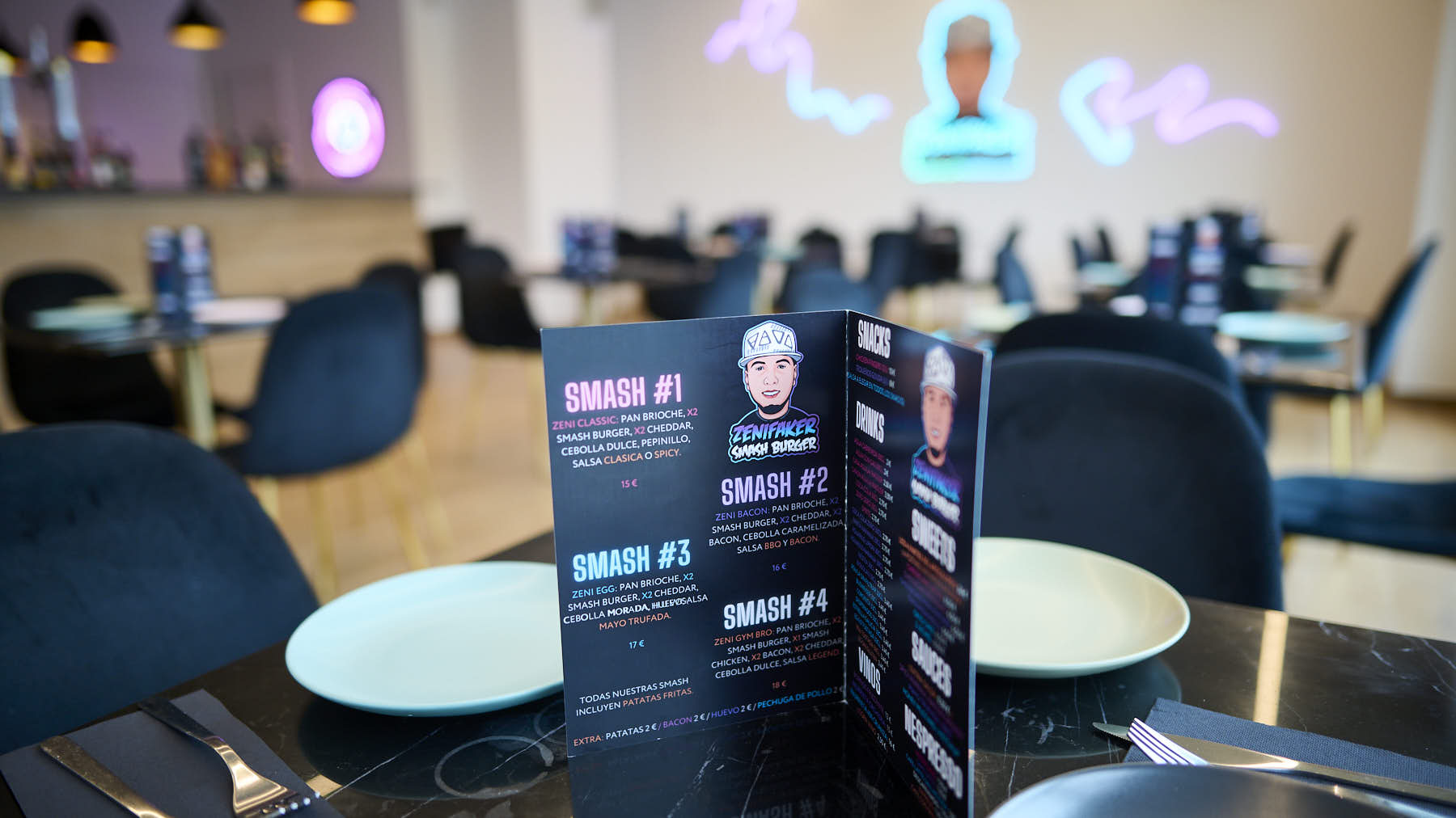 La hamburguesería Zenifaker, en la calle José Manuel Baena Martín número 1 de Lezkairu. PABLO LASAOSA