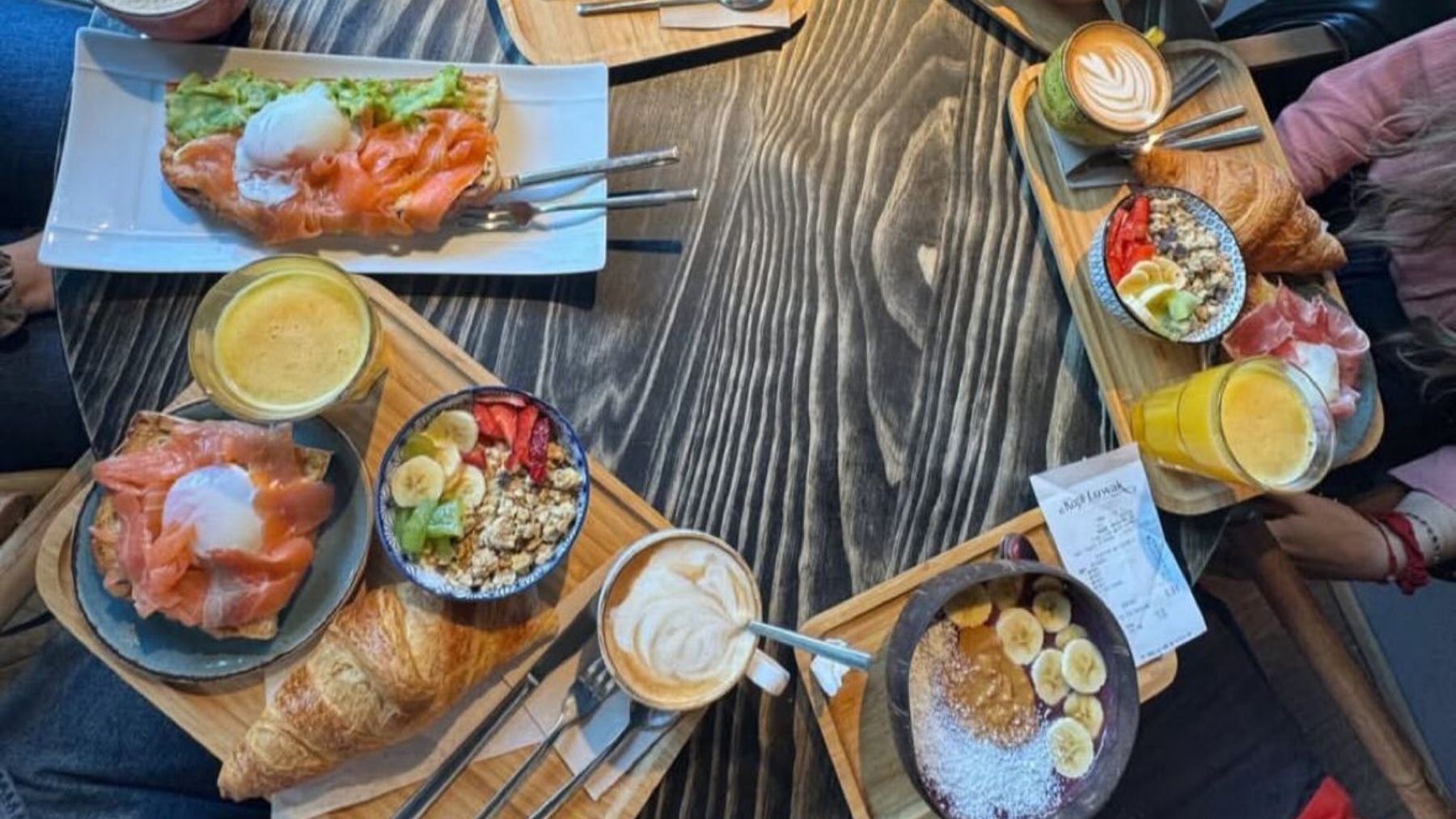 Algunos de los productos que se pueden pedir en El Kopi Luwak. CEDIDA