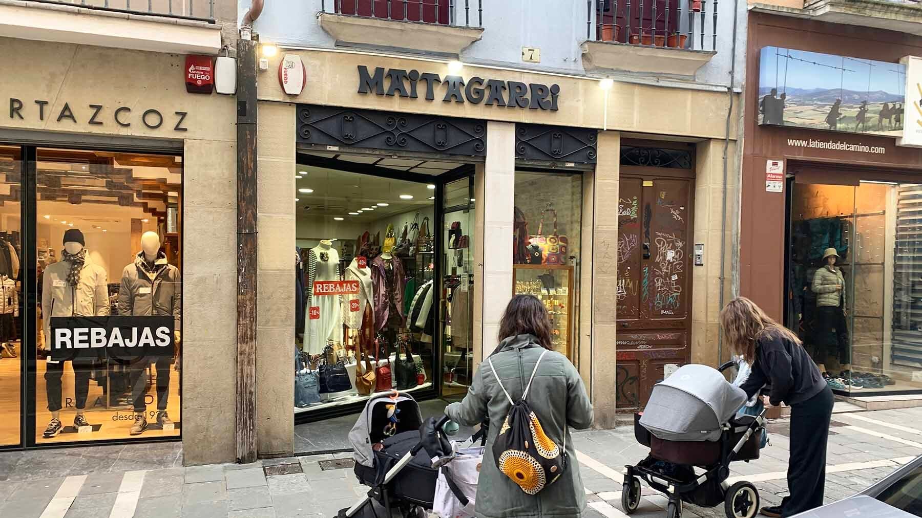 Tienda Maitagarri en la calle Mayor 7 de Pamplona. Navarra.com