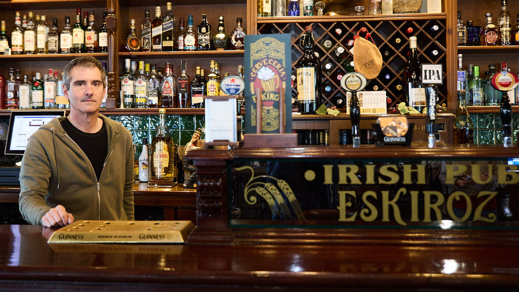 El pub irlandés en un pueblo de la Comarca de Pamplona perfecto para disfrutar de una Guinness