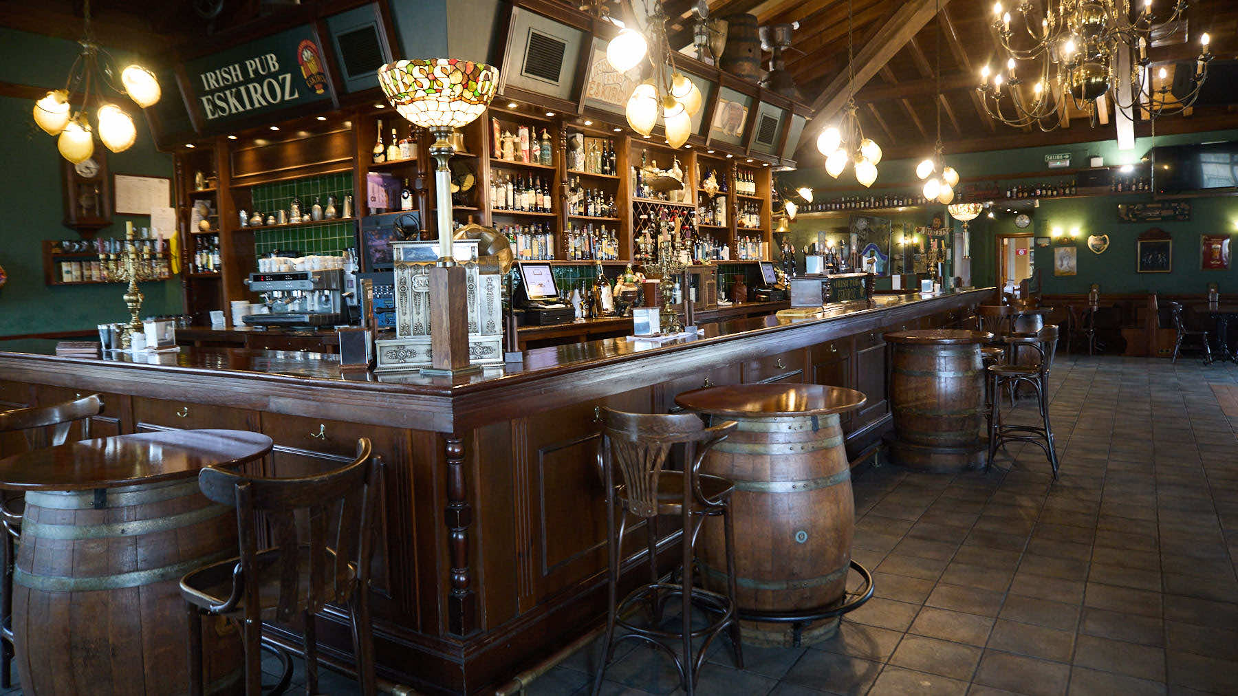 Irish Pub Eskiroz, en Esquiroz. IÑIGO ALZUGARAY