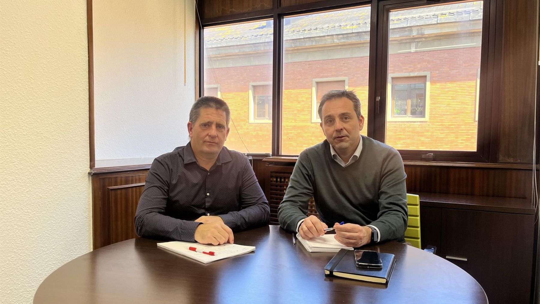 Alvaro Cirauqui, vicepresidente de UAGN; y Diego Galilea, director general de ALINAR.  UAGN