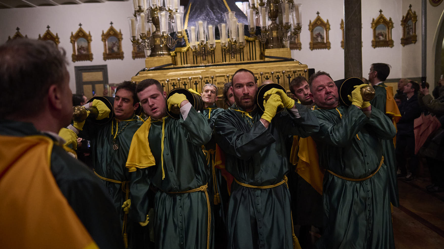 El traslado de la Dolorosa inicia la Semana Santa 2026 en Pamplona: día, hora y recorrido