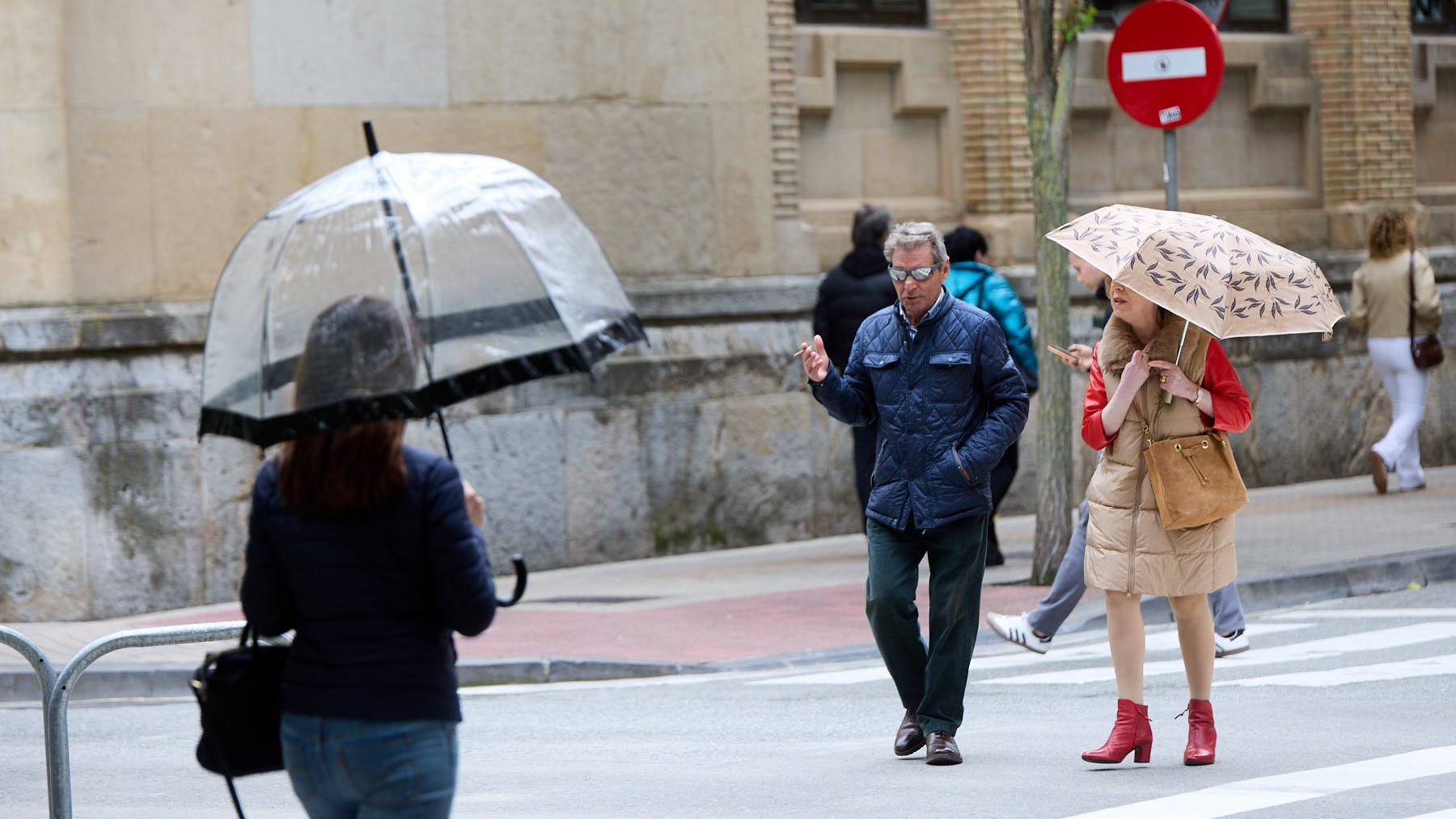 La AEMET anuncia la llegada de un frente atlántico a Navarra y el regreso de la nieve