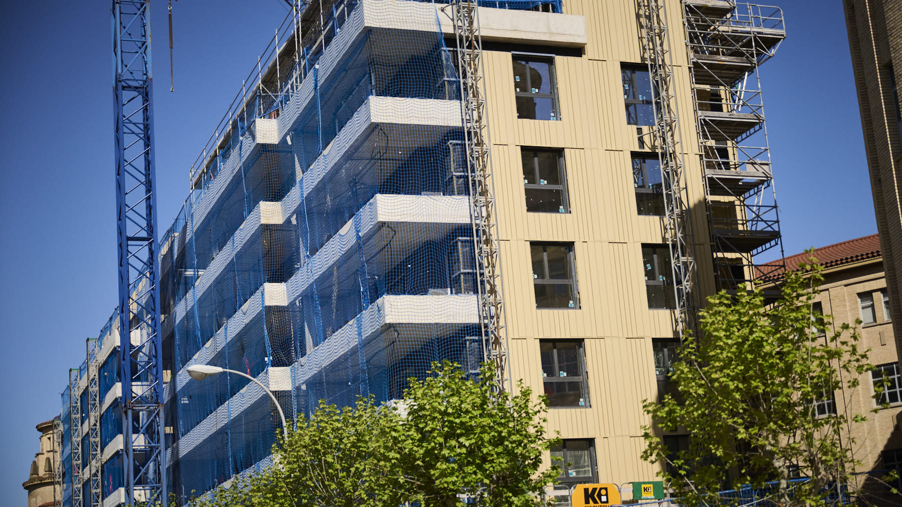 El movimiento en Pamplona que acerca la entrega de las viviendas libres de Maristas
