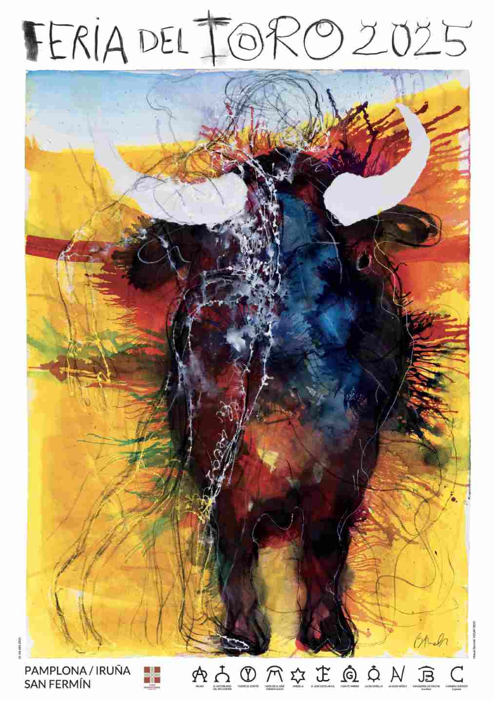 Cartel de la Feria del Toro de 2025. NAVARRA.COM