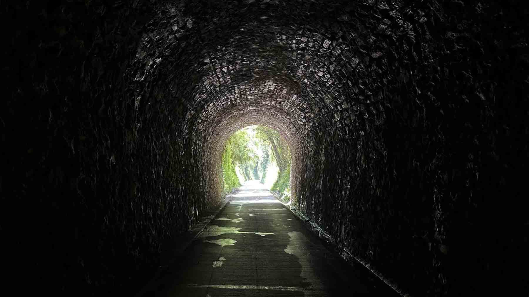 Túnel en la Vía Verde del Bidasoa. IRANZU LARRASOAÑA