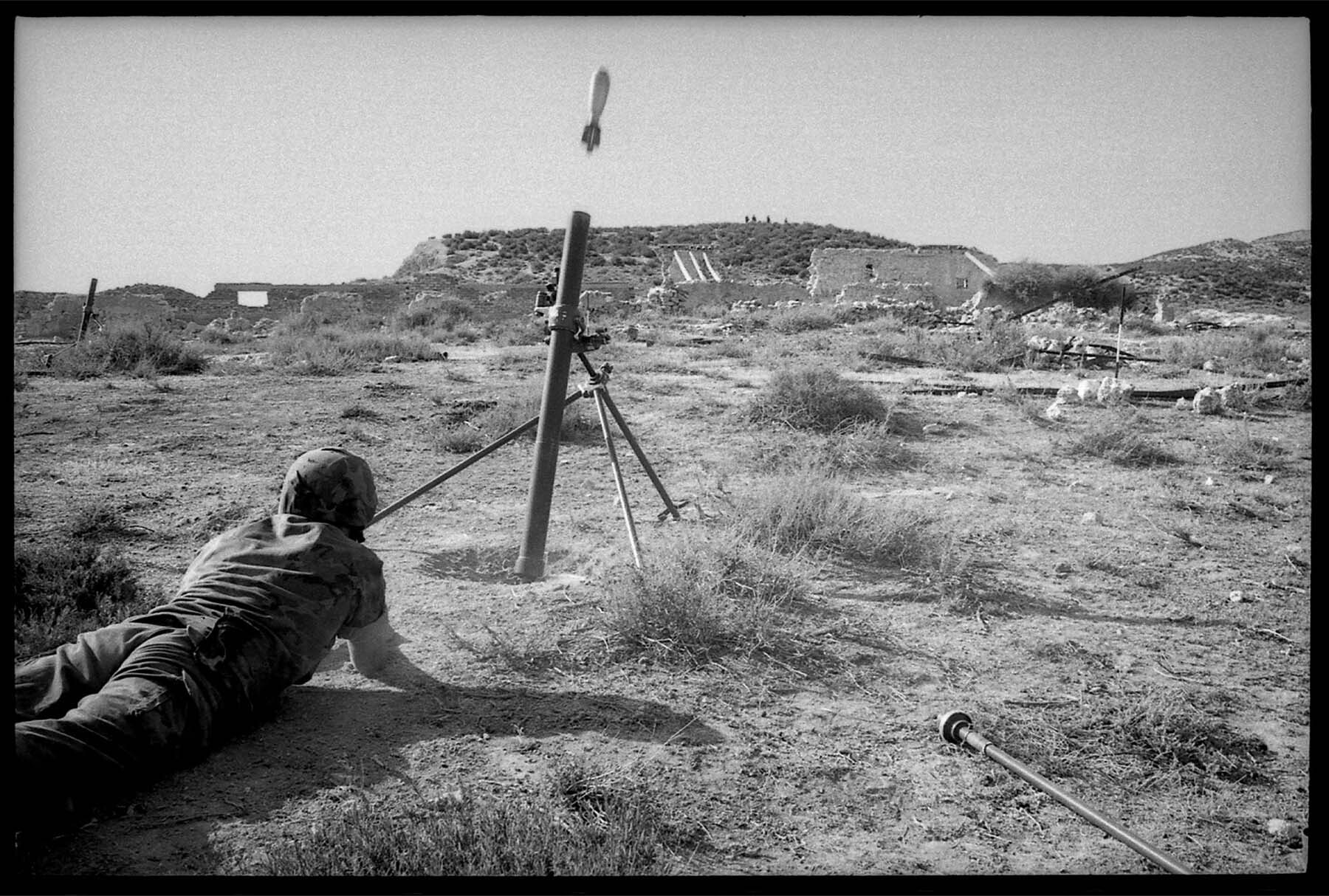 Foto 03. Reportaje de la mili. 1992 (Foto David Artigas, cortesía del autor)