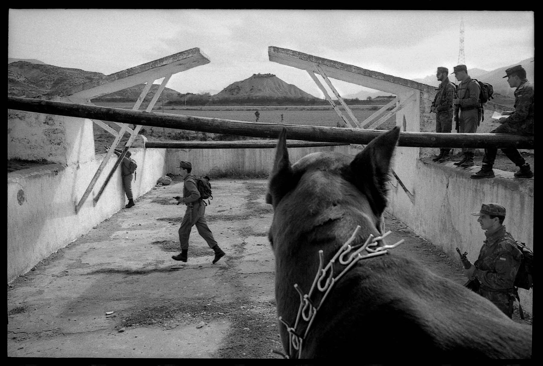 Foto 05. Reportaje de la mili. 1992. (Foto David Artigas, cortesía del autor)