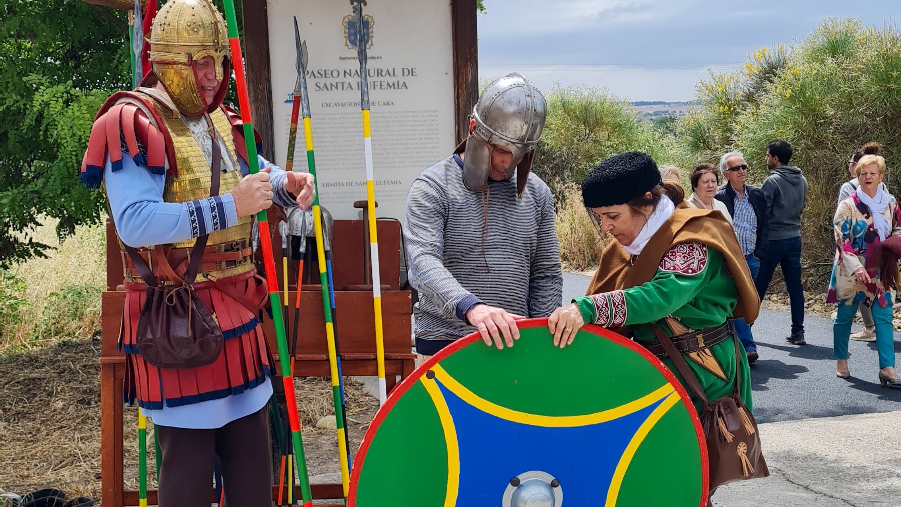 El pueblo de Navarra que se convierte en una ciudad romana por un día y atrae a decenas de visitantes