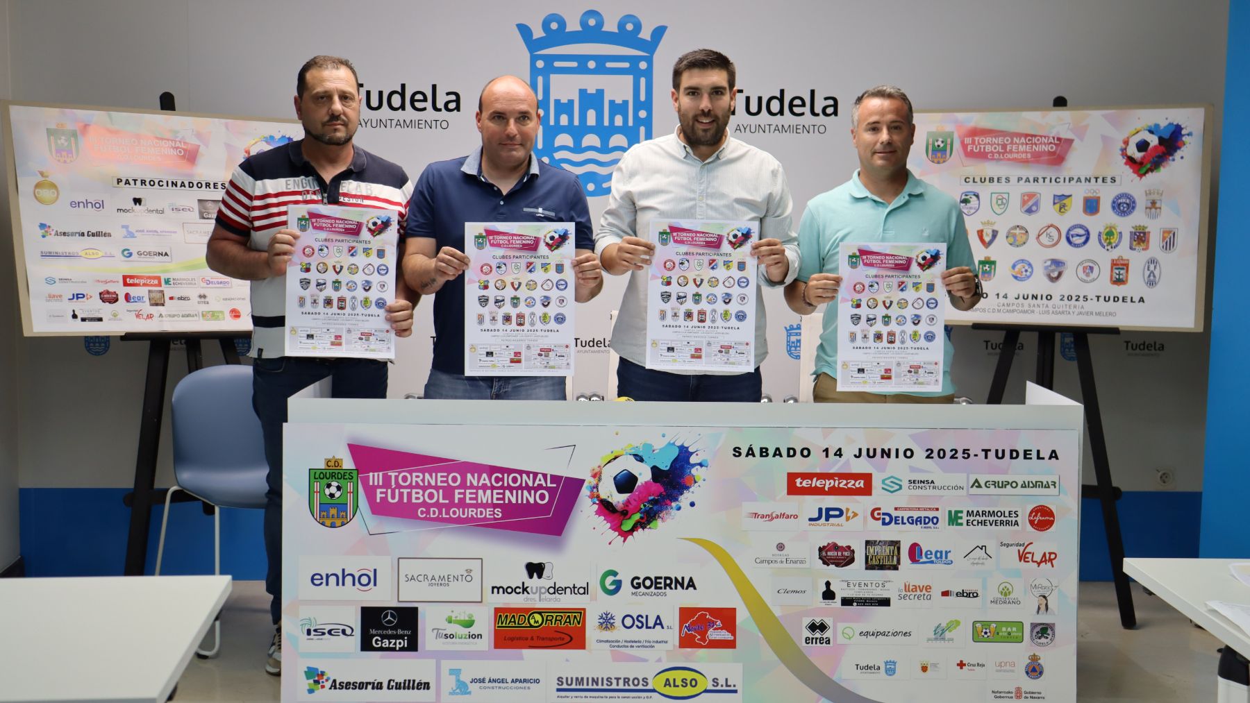 El gran torneo que prepara Tudela y que atraerá a la capital ribera a más de 3.000 personas