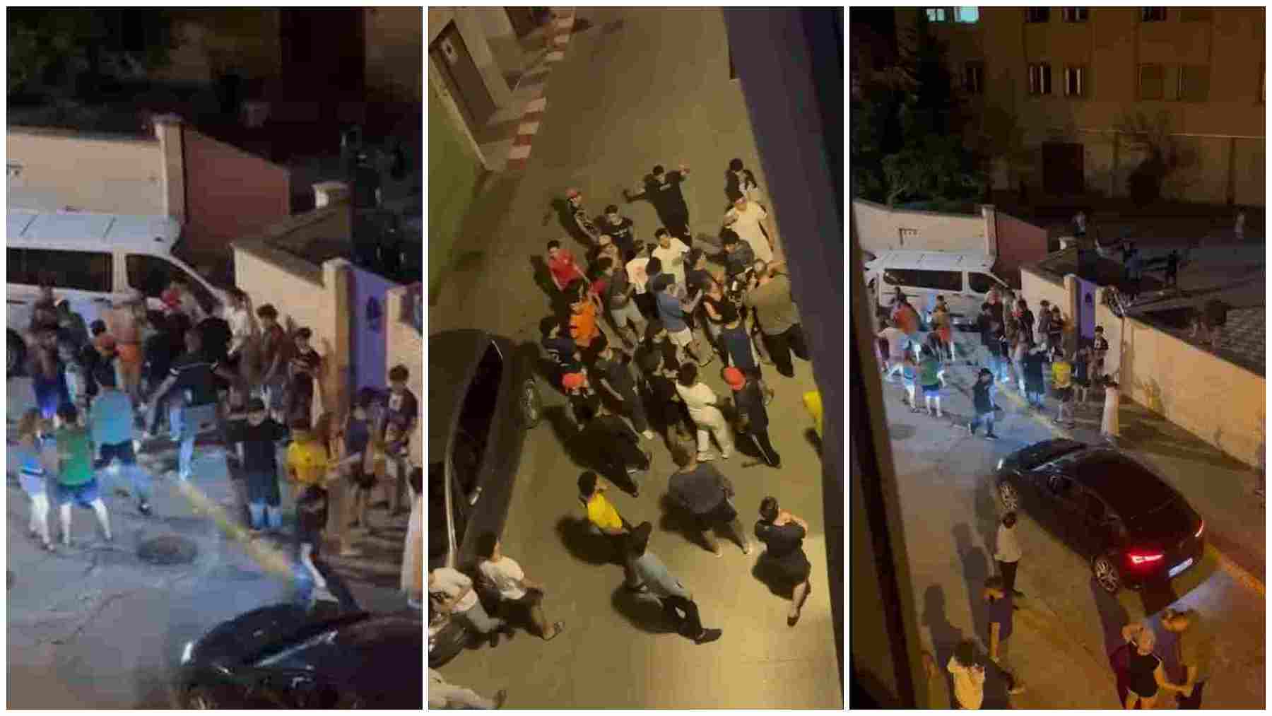 Vecinos de Marcilla vuelven a enfrentarse en la calle con los 'menas' fugados del centro de acogida