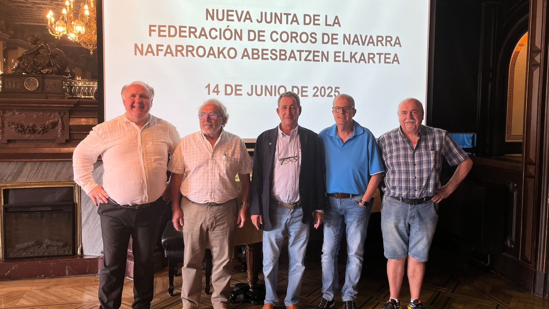 La Federación de Coros de Navarra renueva su junta en un año con más de 80 conciertos
