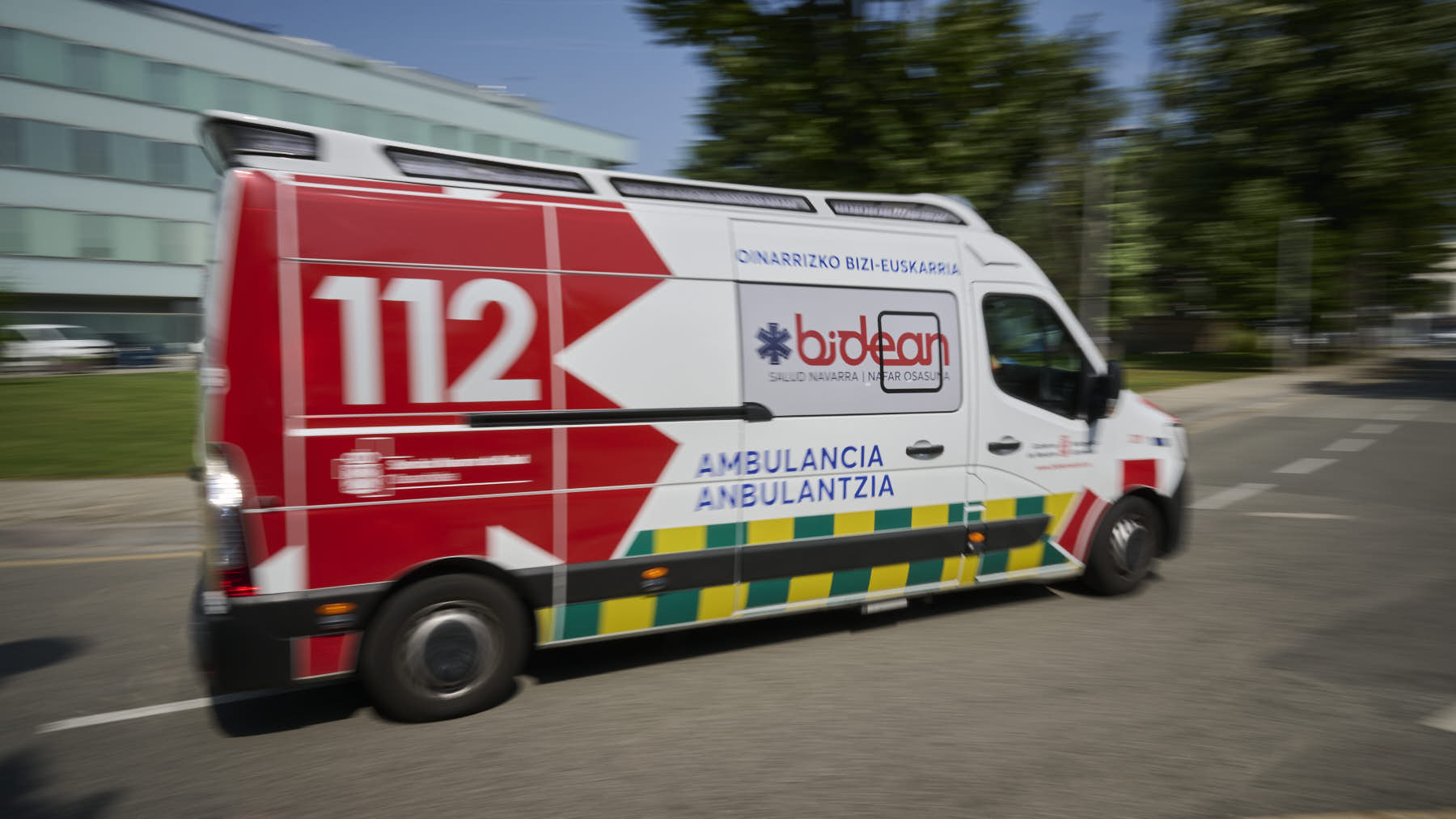 Herido grave un hombre de 81 años tras un terrible atropello en un paso de peatones de Pamplona
