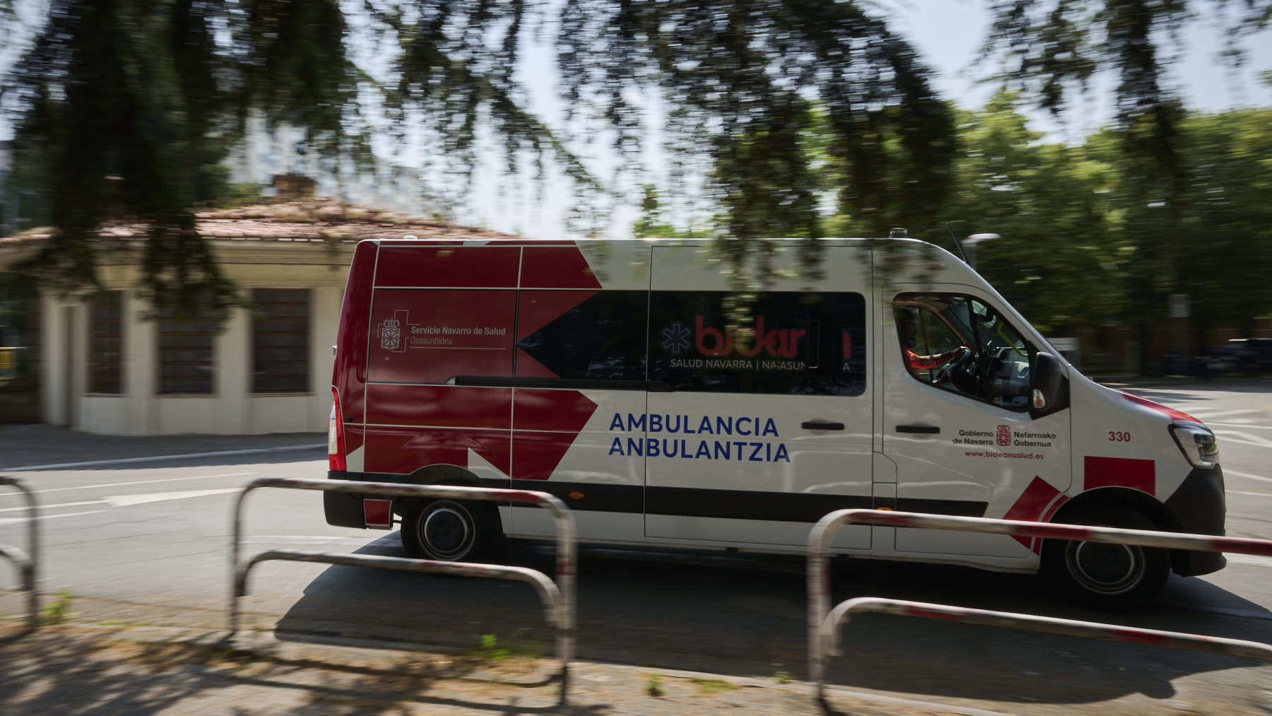 Dos ciclistas han acabado en el hospital y una peregrina ha sido rescatada este sábado en Navarra en pocas horas