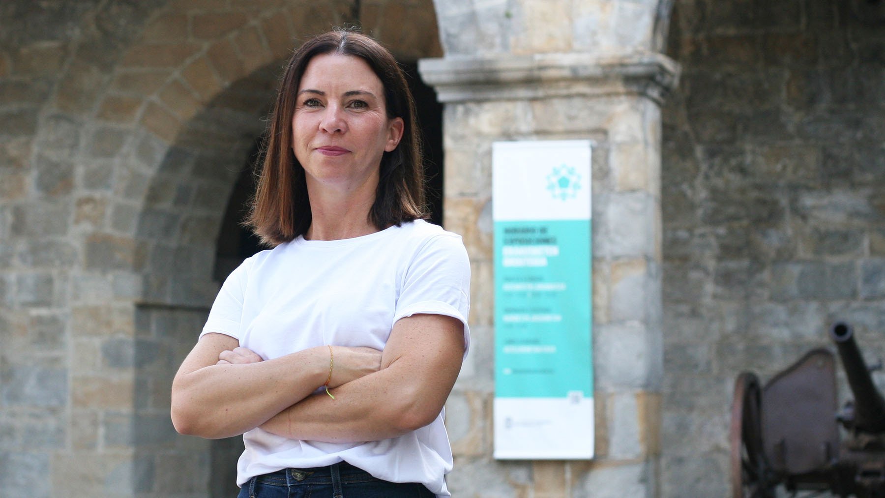 Andrea, la primera pamplonesa invitada en lanzar fuegos artificiales en San Fermín: “La dedico a una persona muy especial”