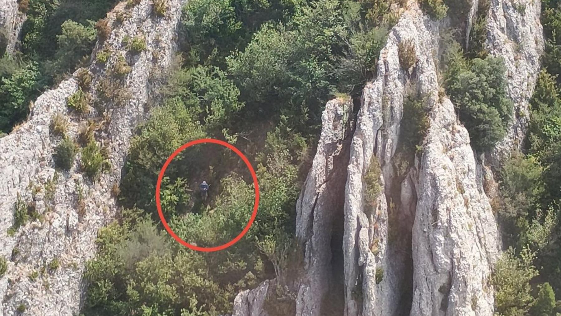 Pánico en Montejurra: un senderista de 63 años queda atrapado y tiene que ser rescatado
