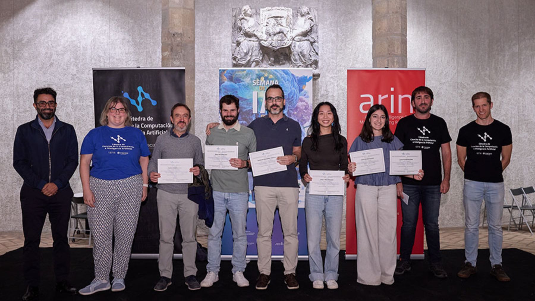 Dos jóvenes navarros conquistan el concurso de arte con obras inspiradas en los contrastes de Navarra