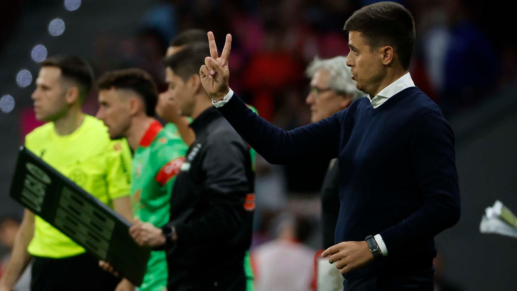 El enorme enfado de Lisci tras la derrota de Osasuna ante el Atlético de Madrid: 