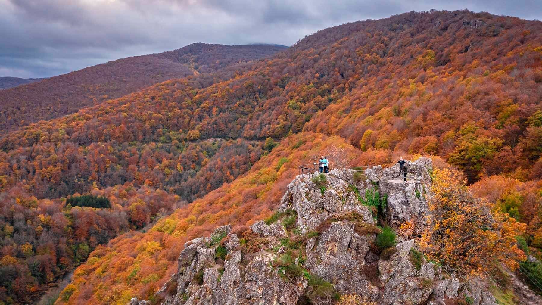 La excursión para conocer Navarra en otoño que acaba en un asador con comida casera