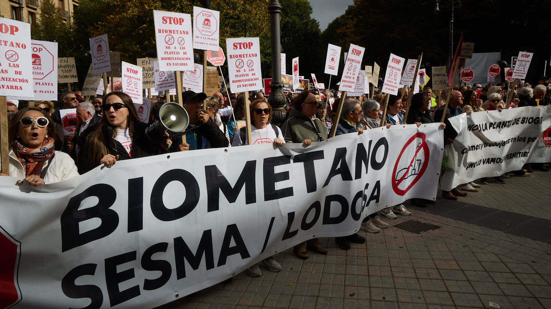 Una plataforma vecinal denuncia que el alcalde socialista de Sesma frena el diálogo por la planta de biometano