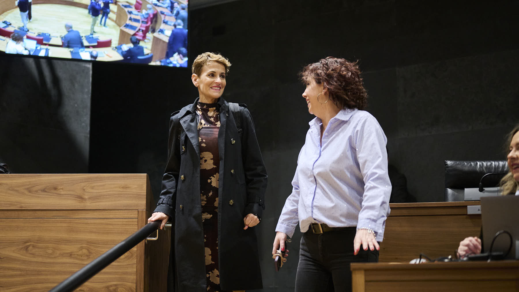 Chivite se aferra al Gobierno y defiende la legalidad de Belate: 