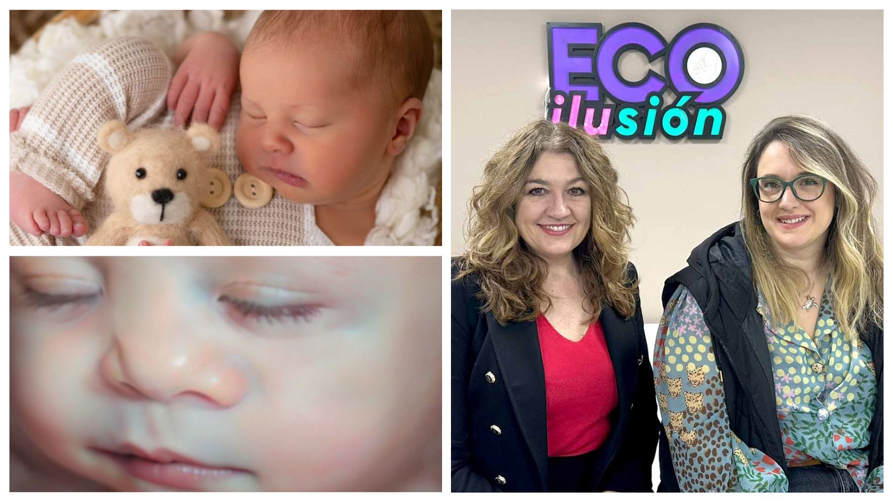 Raquel y Marta, las dos emprendedoras navarras que se unen para ofrecer los recuerdos más bonitos del embarazo