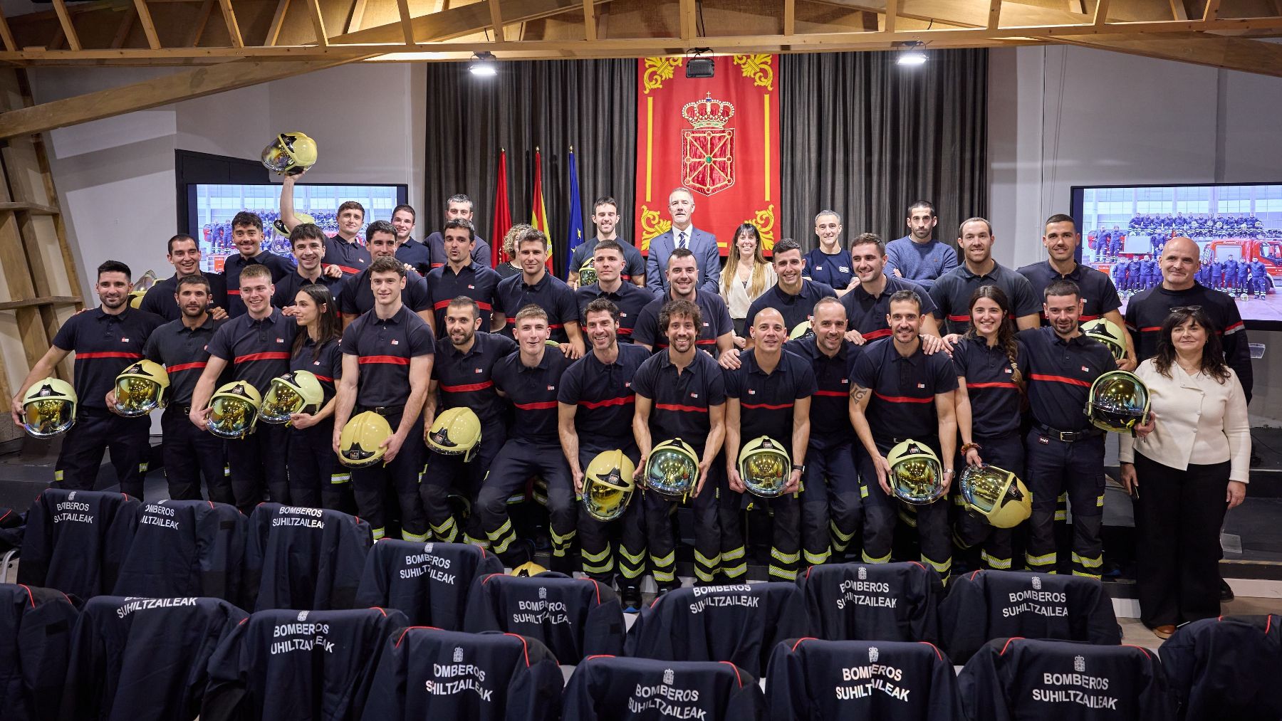 Los 30 nuevos bomberos de Navarra ya tienen destino: así se reparten entre cuatro parques