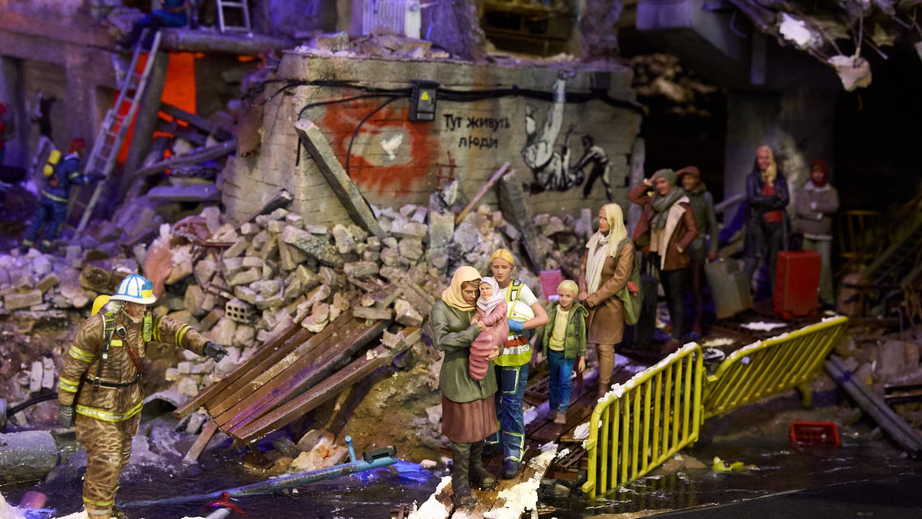 Tradicional exposición de Belenes en Baluarte organizada por la Asociación de Belenistas de Pamplona. IÑIGO ALZUGARAY
