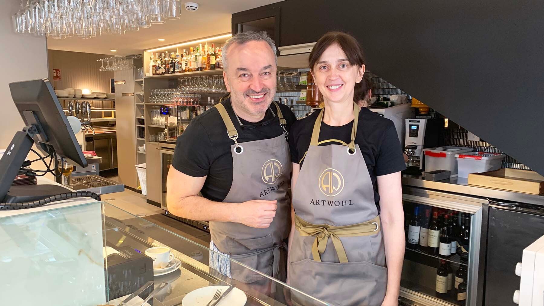 La pareja ucraniana que amplía su restaurante en Pamplona: “Los clientes nos dicen que están impresionados”