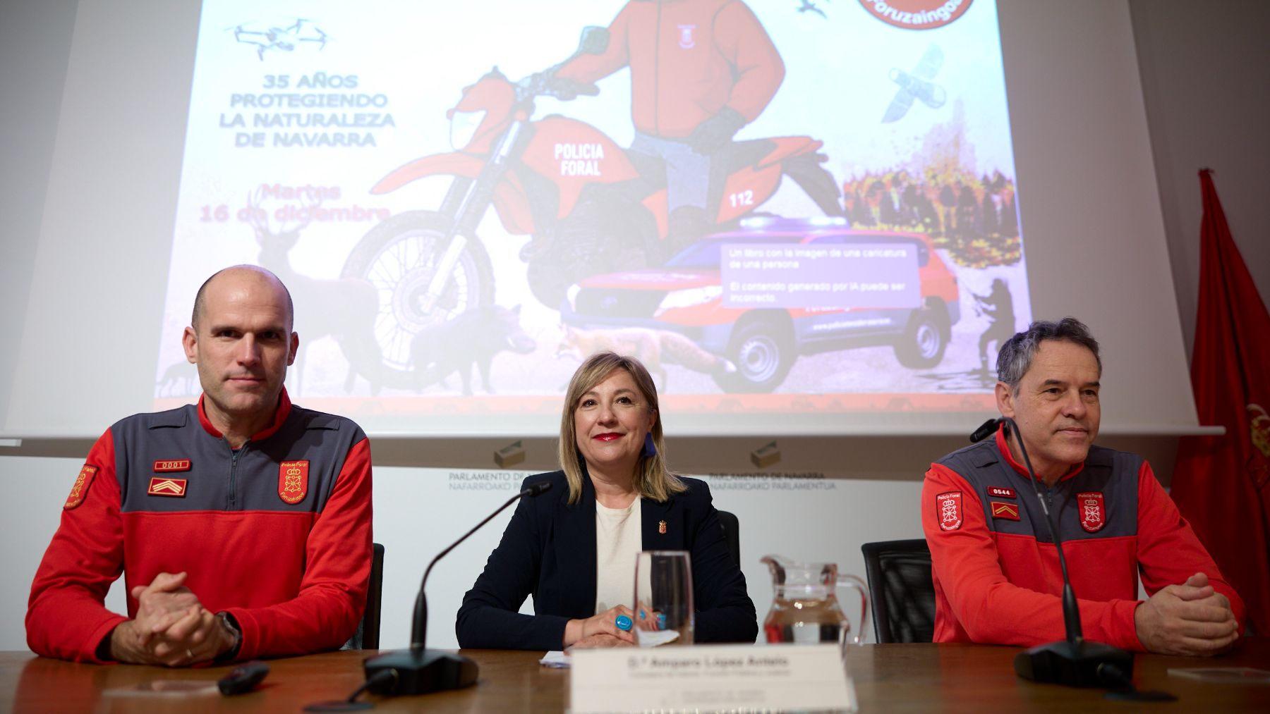 De la caza a los vertederos: la brigada de la Policía Foral que celebra sus 35 años