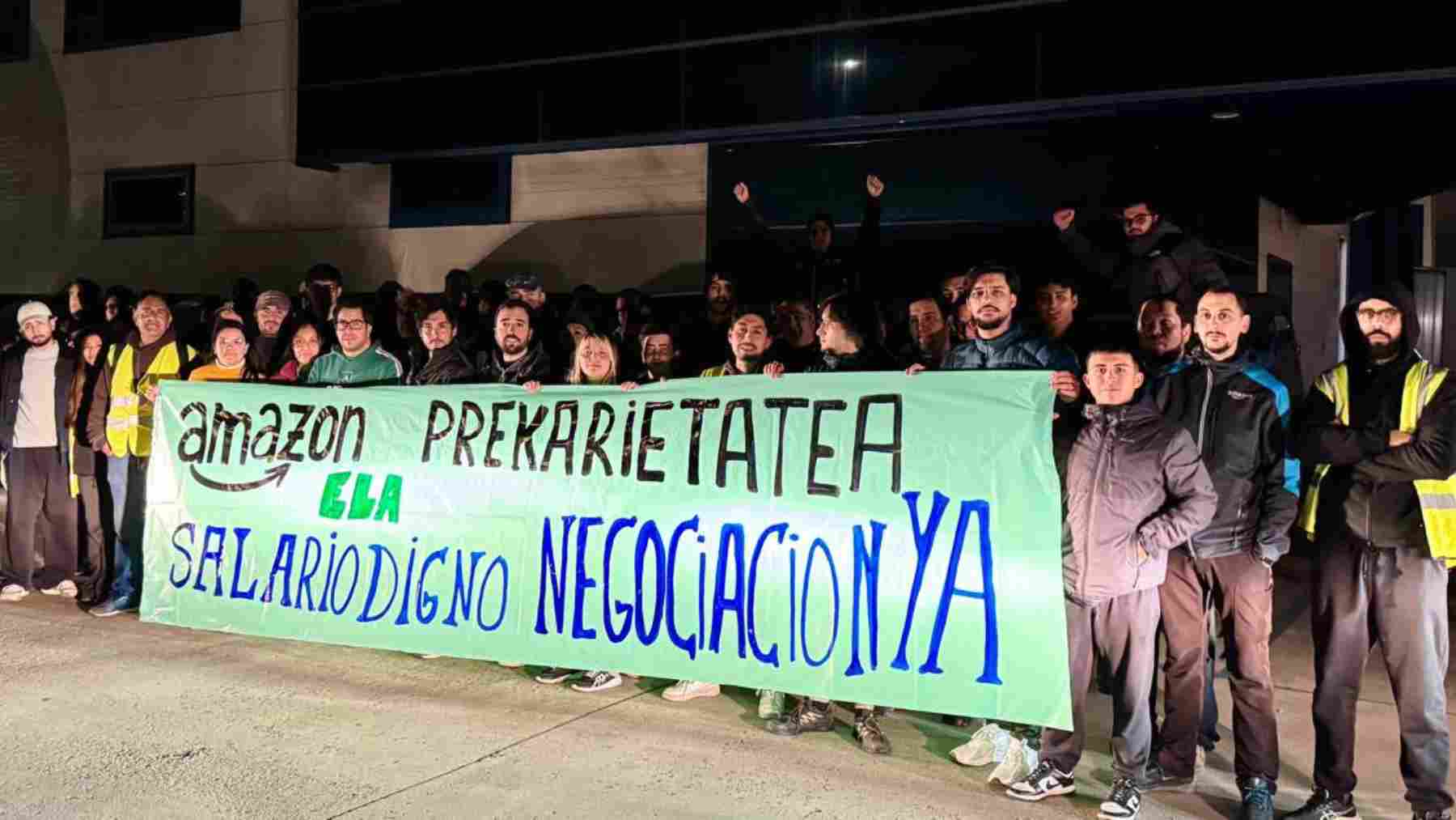 Setenta repartidores en Pamplona desafían el modelo Amazon: el requisito imposible de paquetes que está tensando todo