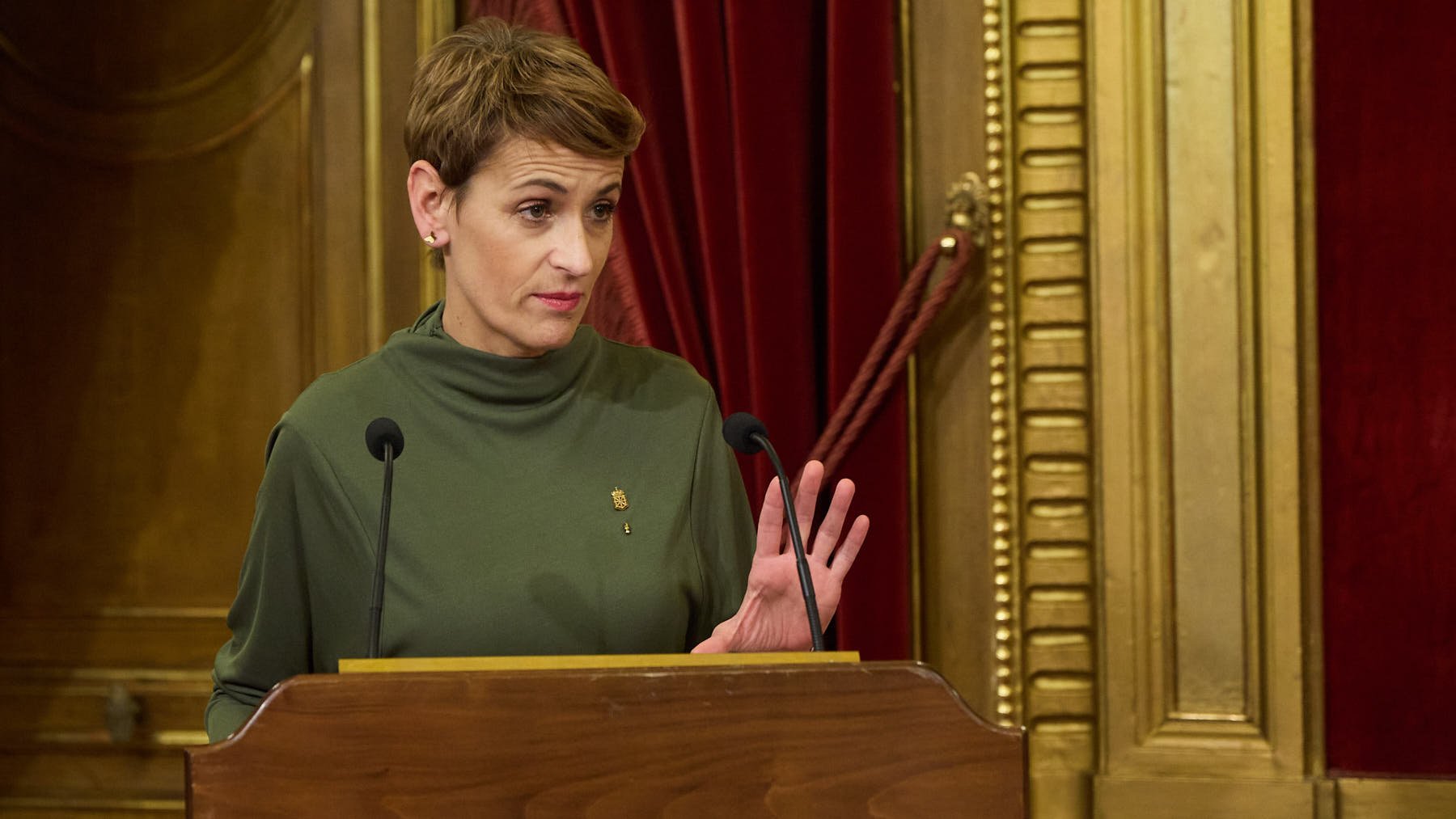 Chivite prepara para 2026 una ley de lobbies: registro obligatorio y más control en las instituciones navarras