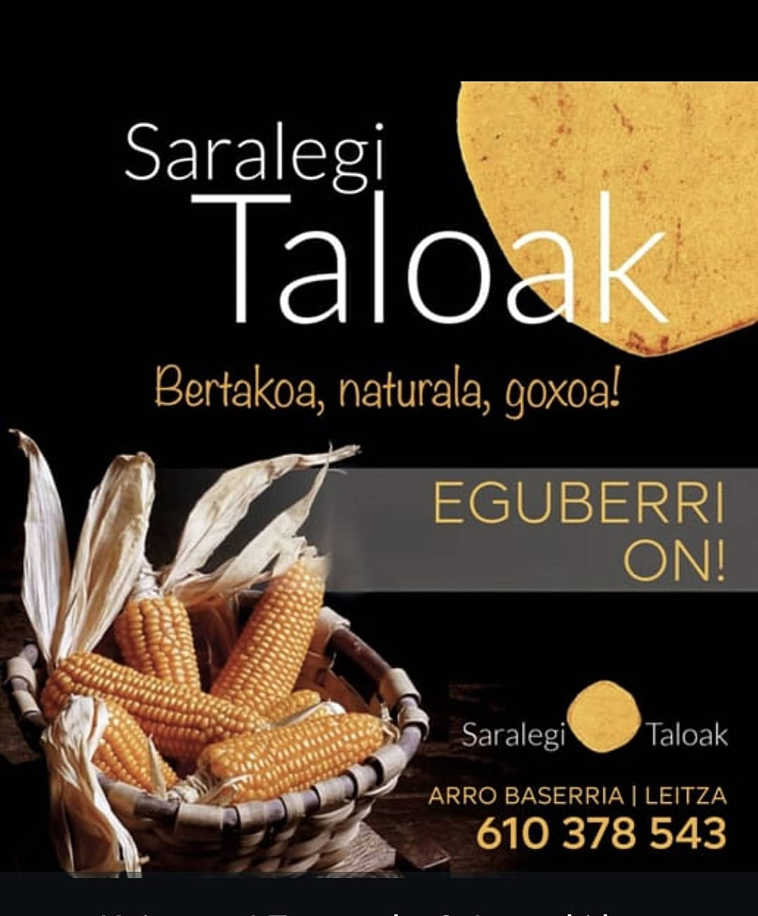 Cartel de Talos Saralegi. CEDIDA