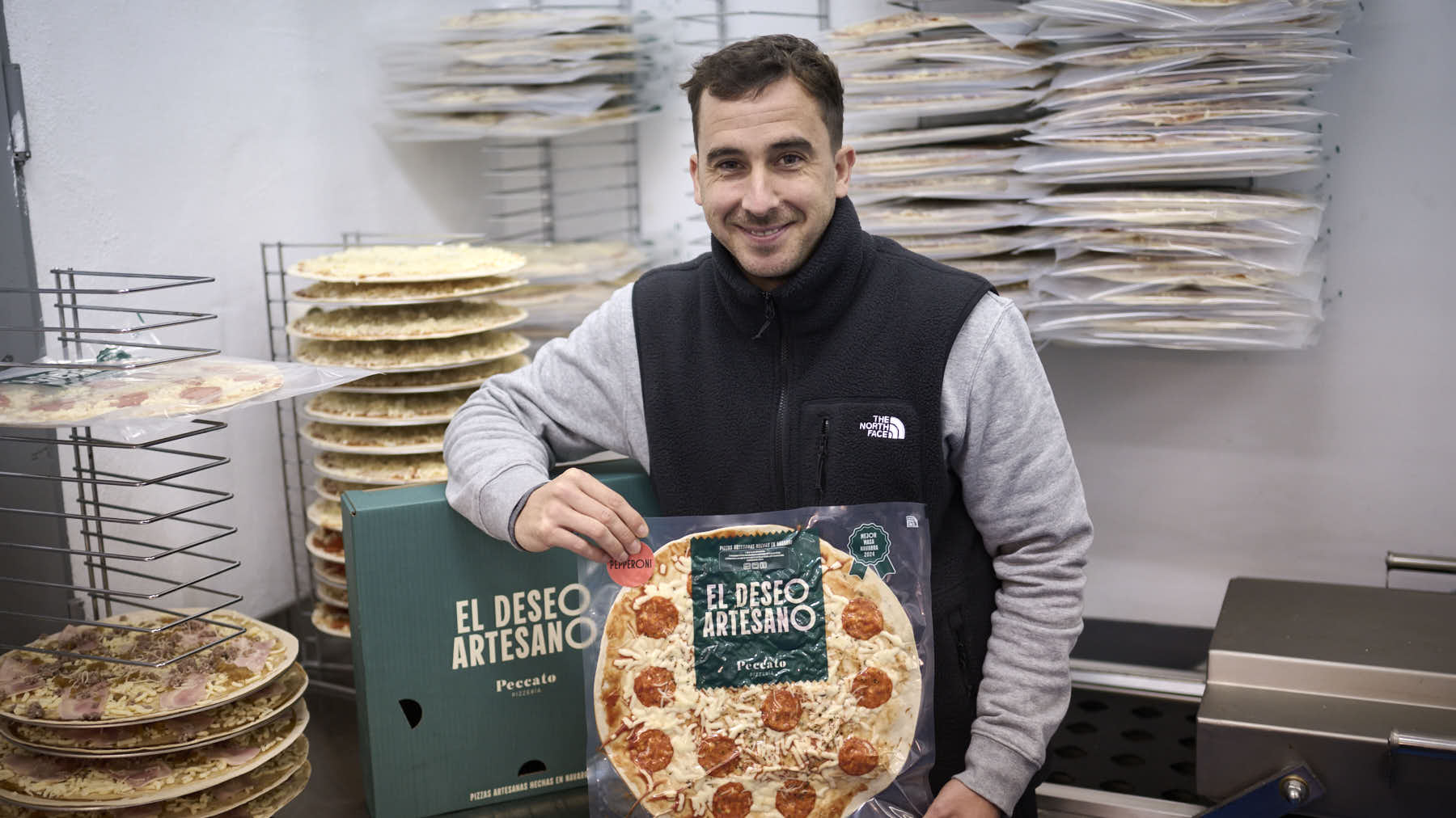 La pizzería de Navarra que vende sus pizzas en los supermercados: 