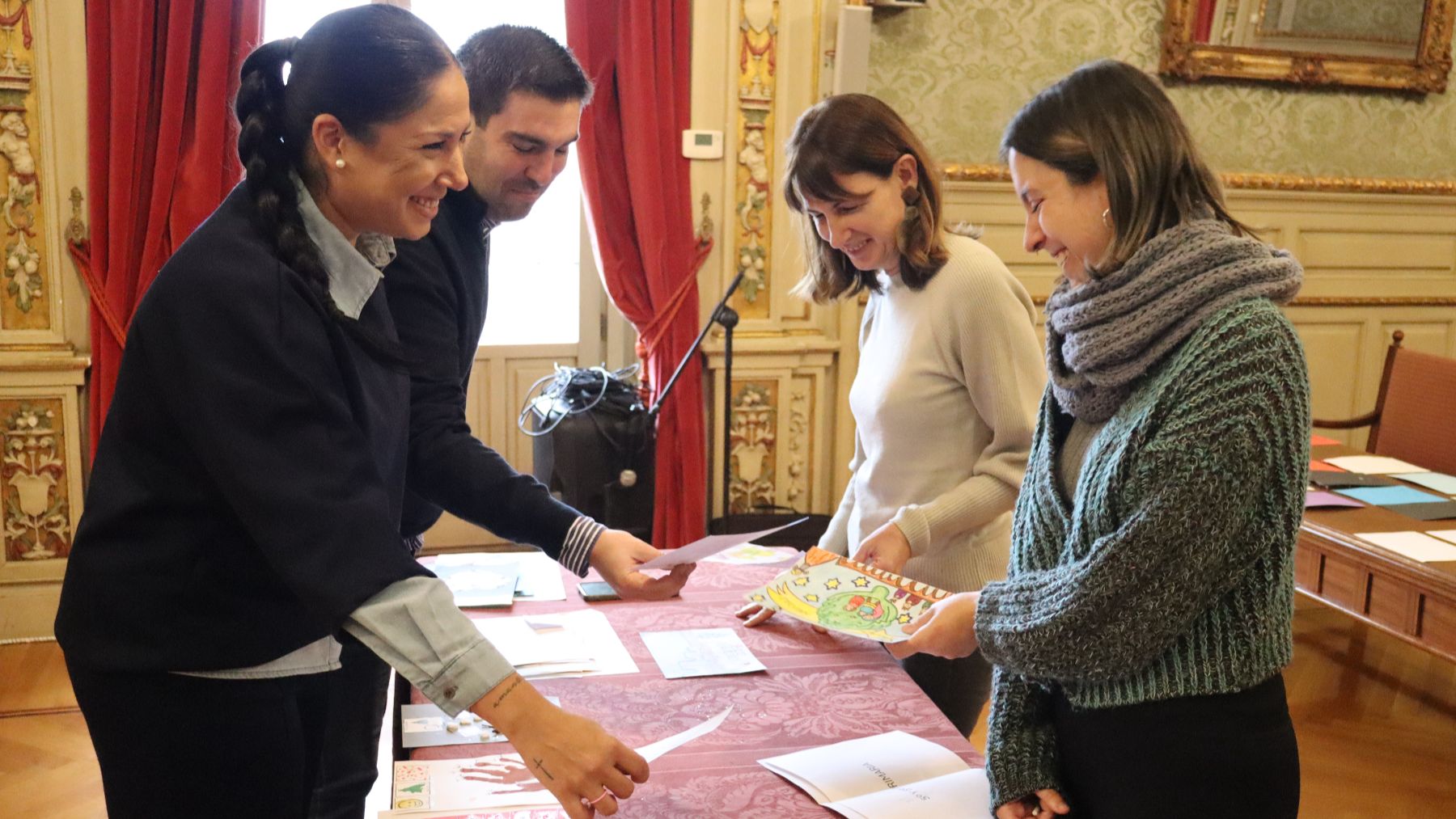 La tarjeta navideña que ha conquistado Tudela: saldrá en el programa del año que viene