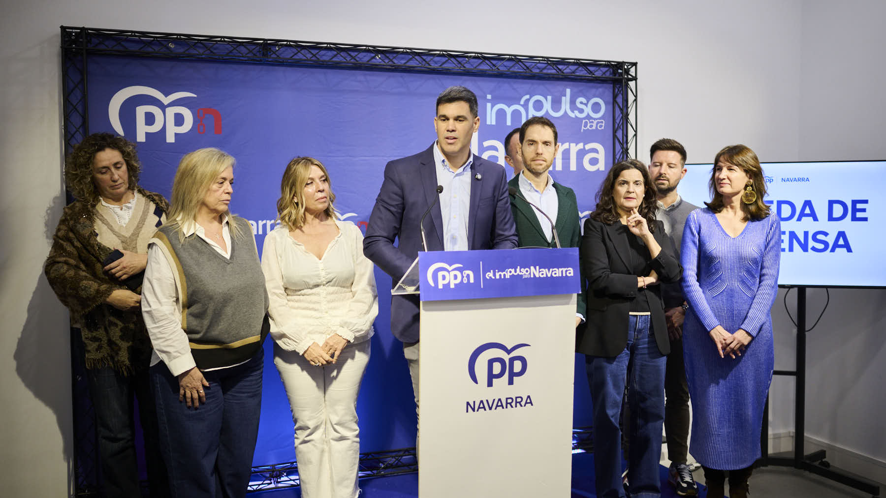 El PP denuncia una corrupción “de la A de Alzorriz a la Z de Zapatero” en Navarra y pide “cerrar la etapa” del PSN