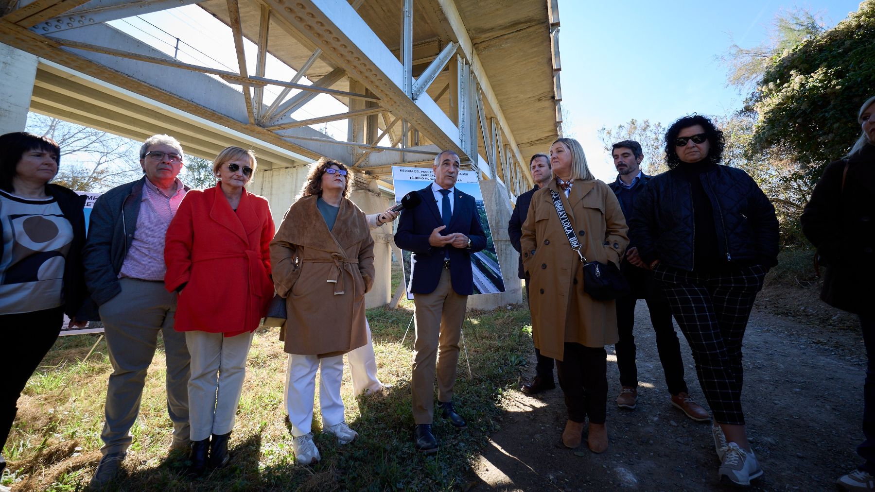 Navarra ampliará el puente más largo y le sumará un nuevo carril de circulación