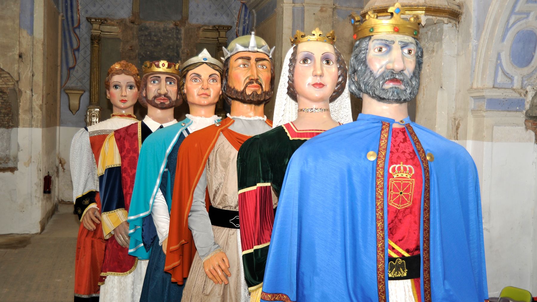 Una localidad de Navarra sacará a sus gigantes antes de la llegada de los Reyes Magos para celebrar 40 años