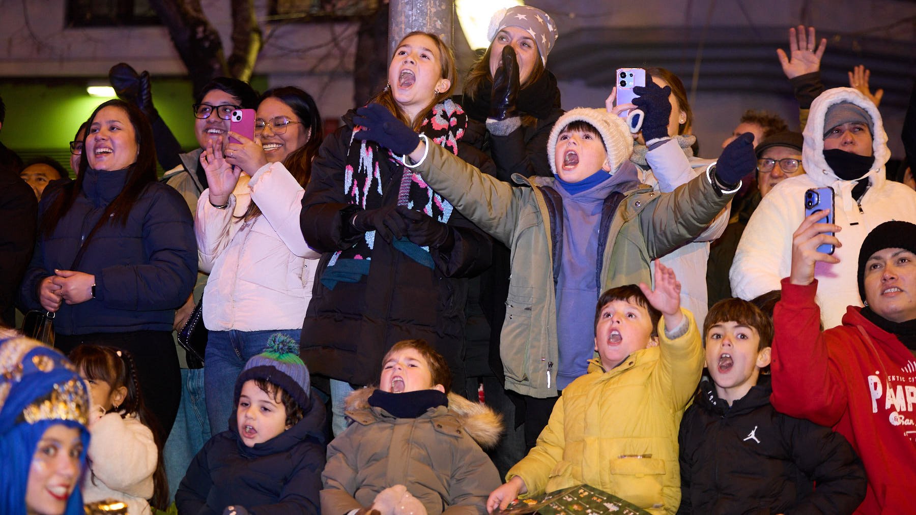Cabalgata de los Reyes Magos por las calles de Pamplona. I&Ntilde;IGO ALZUGARAY