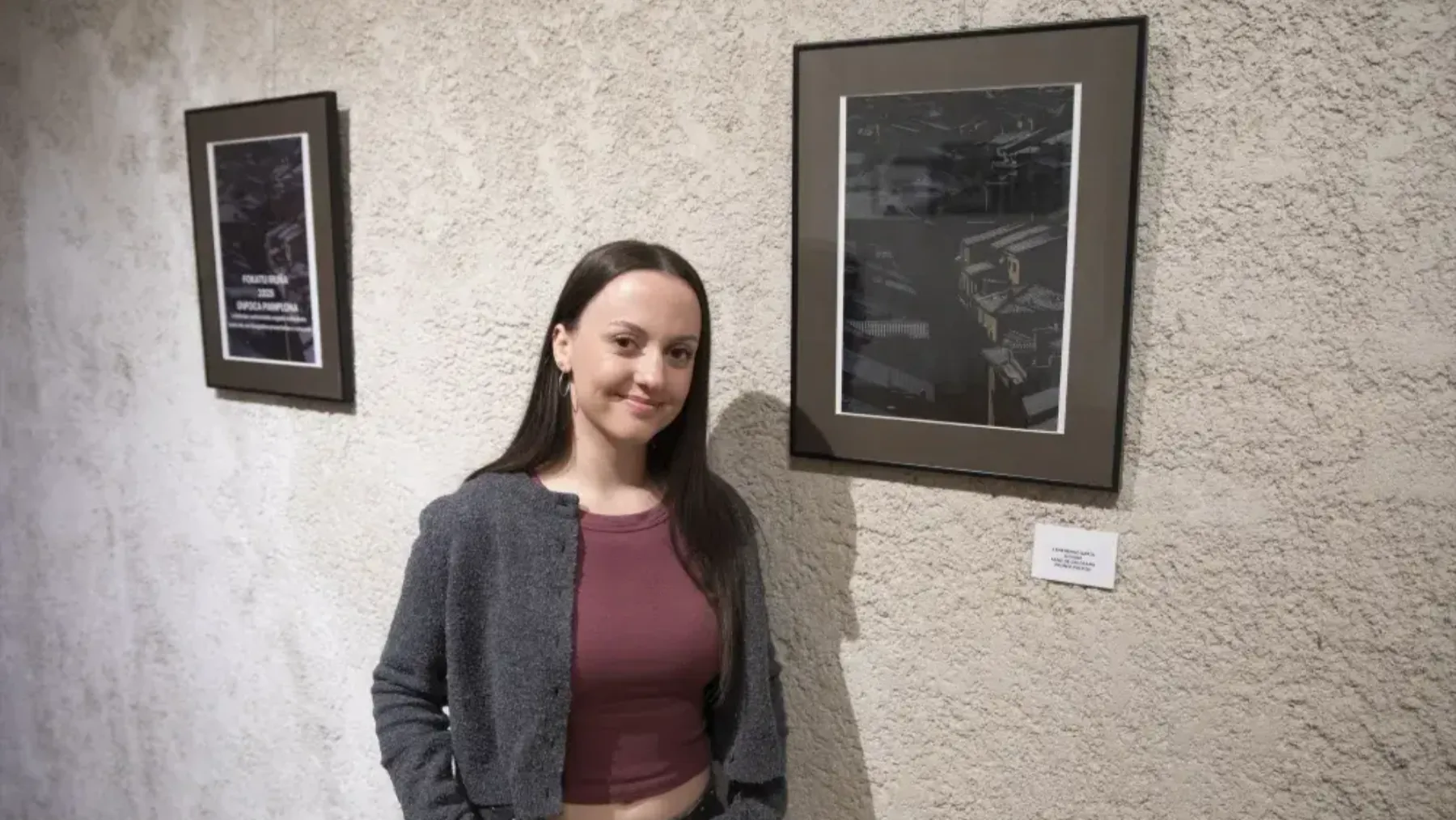 Una vista aérea con nieve conquista al jurado: así es la foto que ha ganado 'Enfoca Pamplona'
