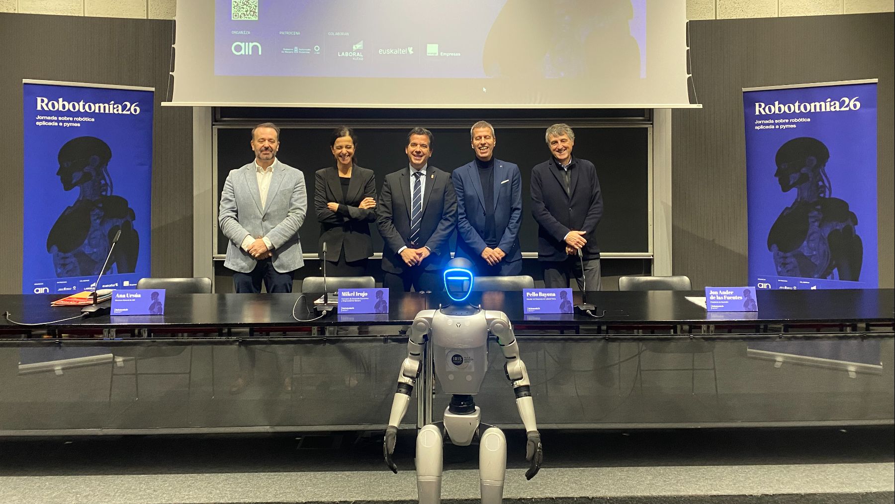 Una cita en Navarra mostrará robots trabajando en directo: una realidad que puede cambiar muchas fábricas