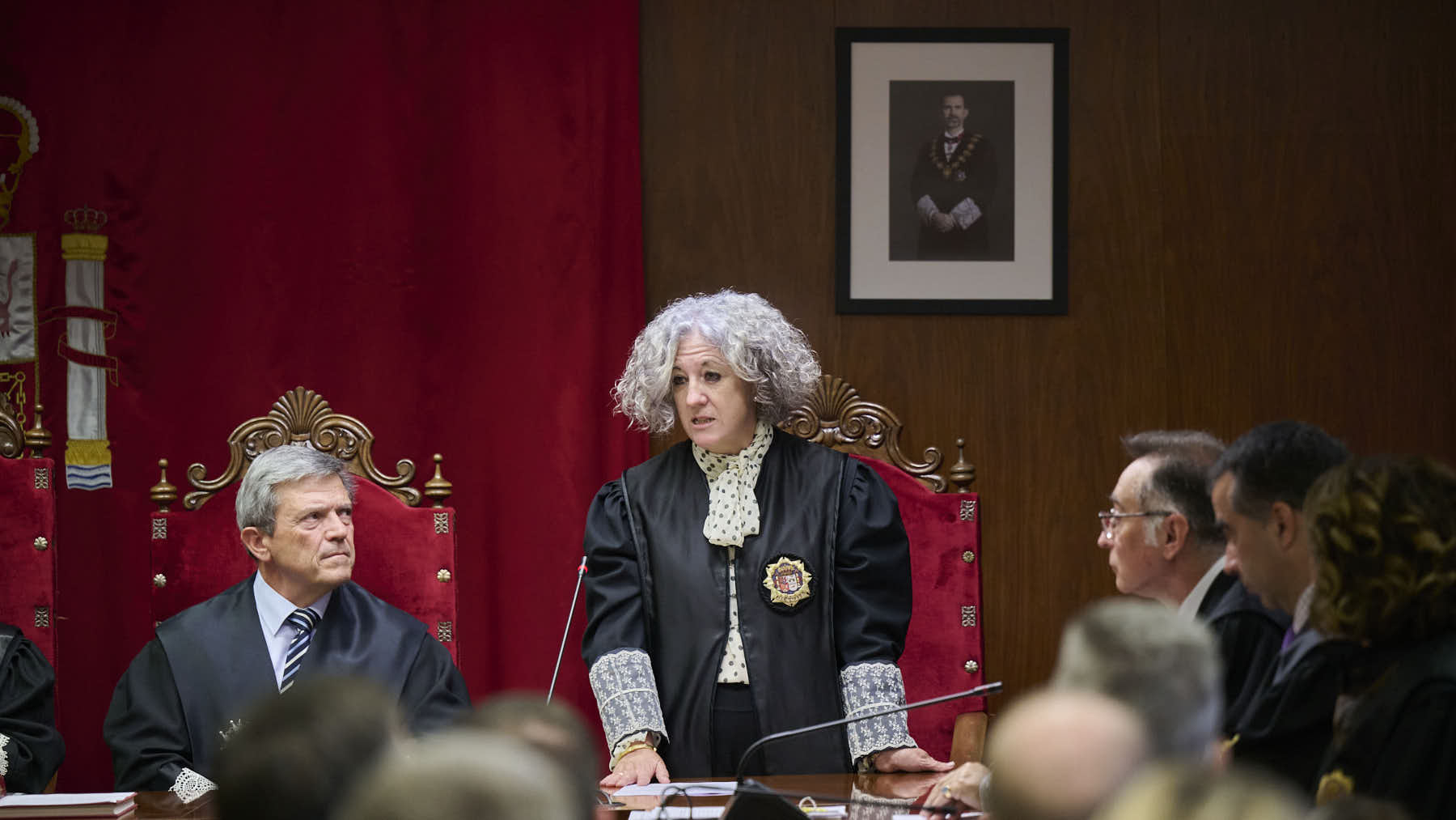 La nueva presidenta de la Audiencia de Navarra marca su prioridad: 